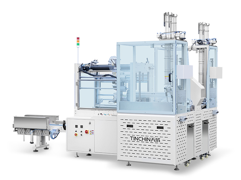 智能紙杯包裝機(jī)（二進(jìn)二出雙通道收杯架）