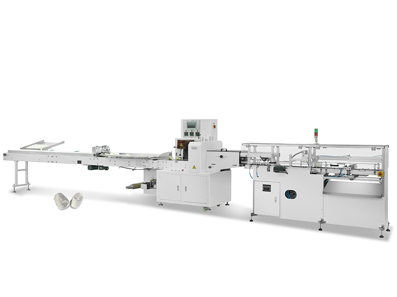 紙（塑料）杯單個包裝 堆疊機(jī)