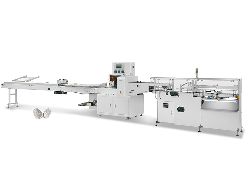 紙（塑料）杯單個包裝 堆疊機(jī)